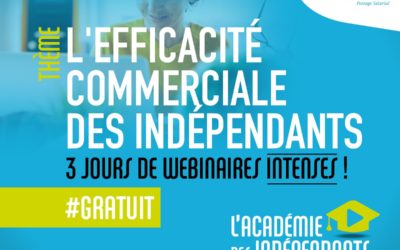 [Revue de presse] Efficacité commerciale : 9 Webinaires en 3 jours à venir !
